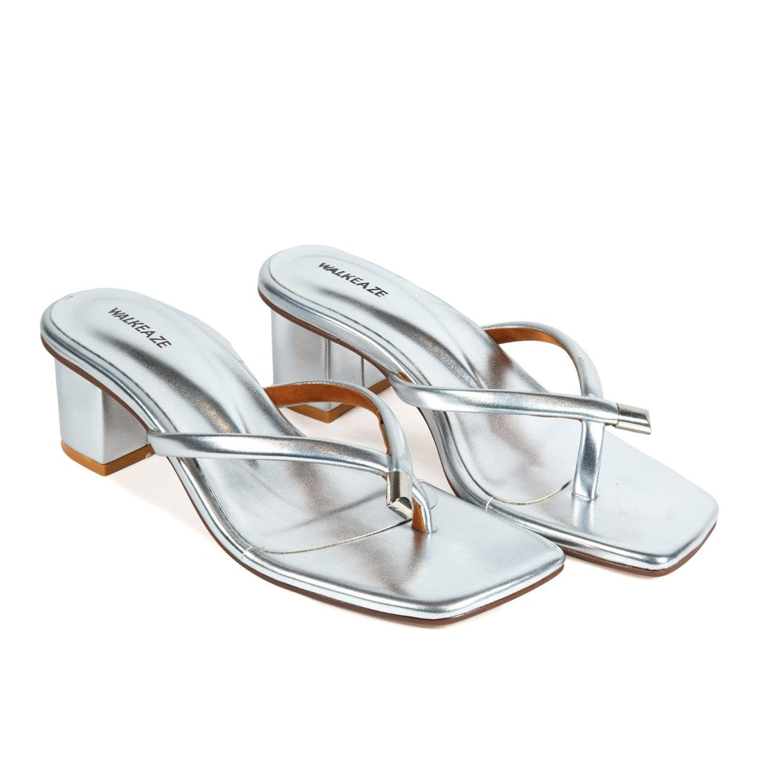 Women Formal Block Heel - 75181S - Block Heel - Walkeaze