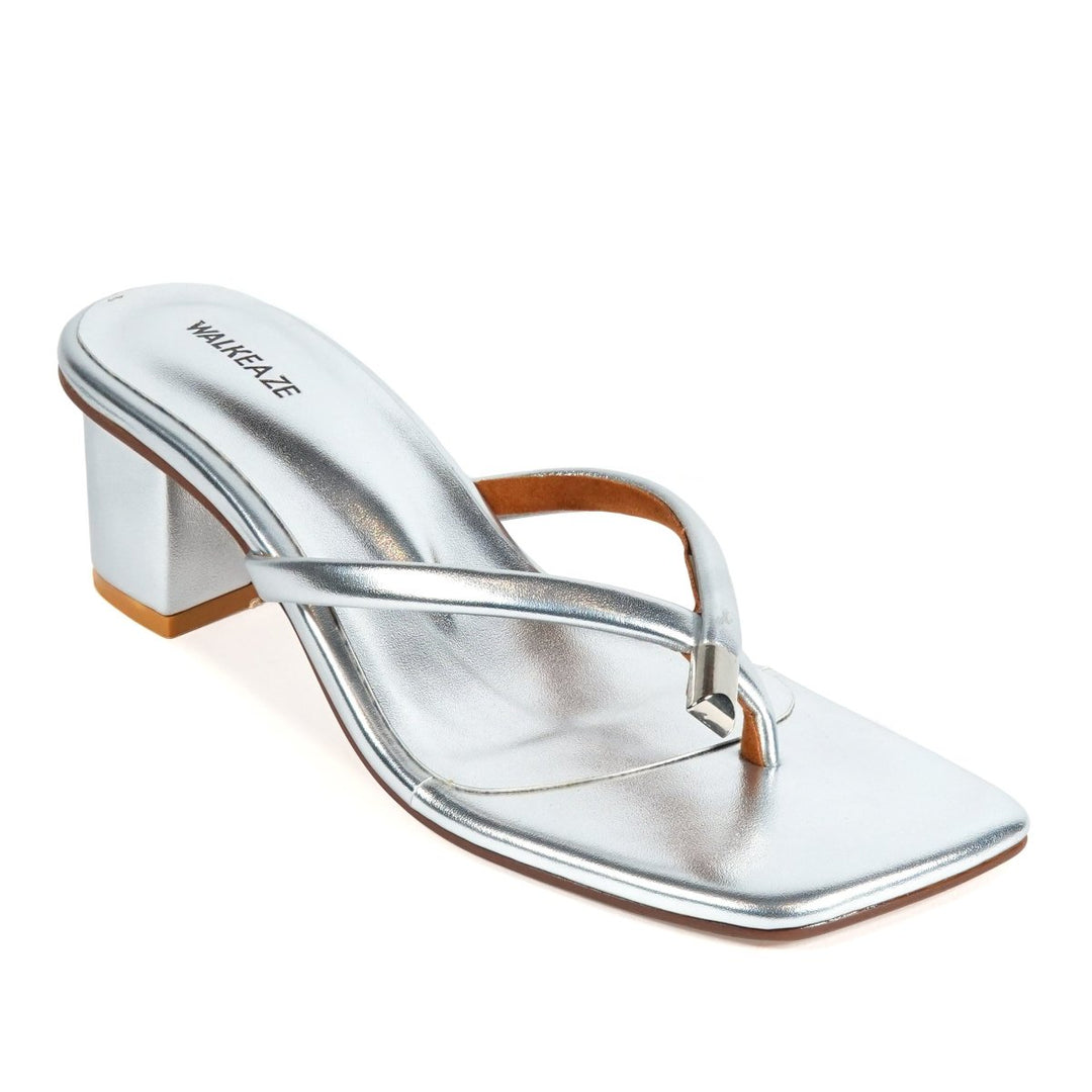 Women Formal Block Heel - 75181S - Block Heel - Walkeaze