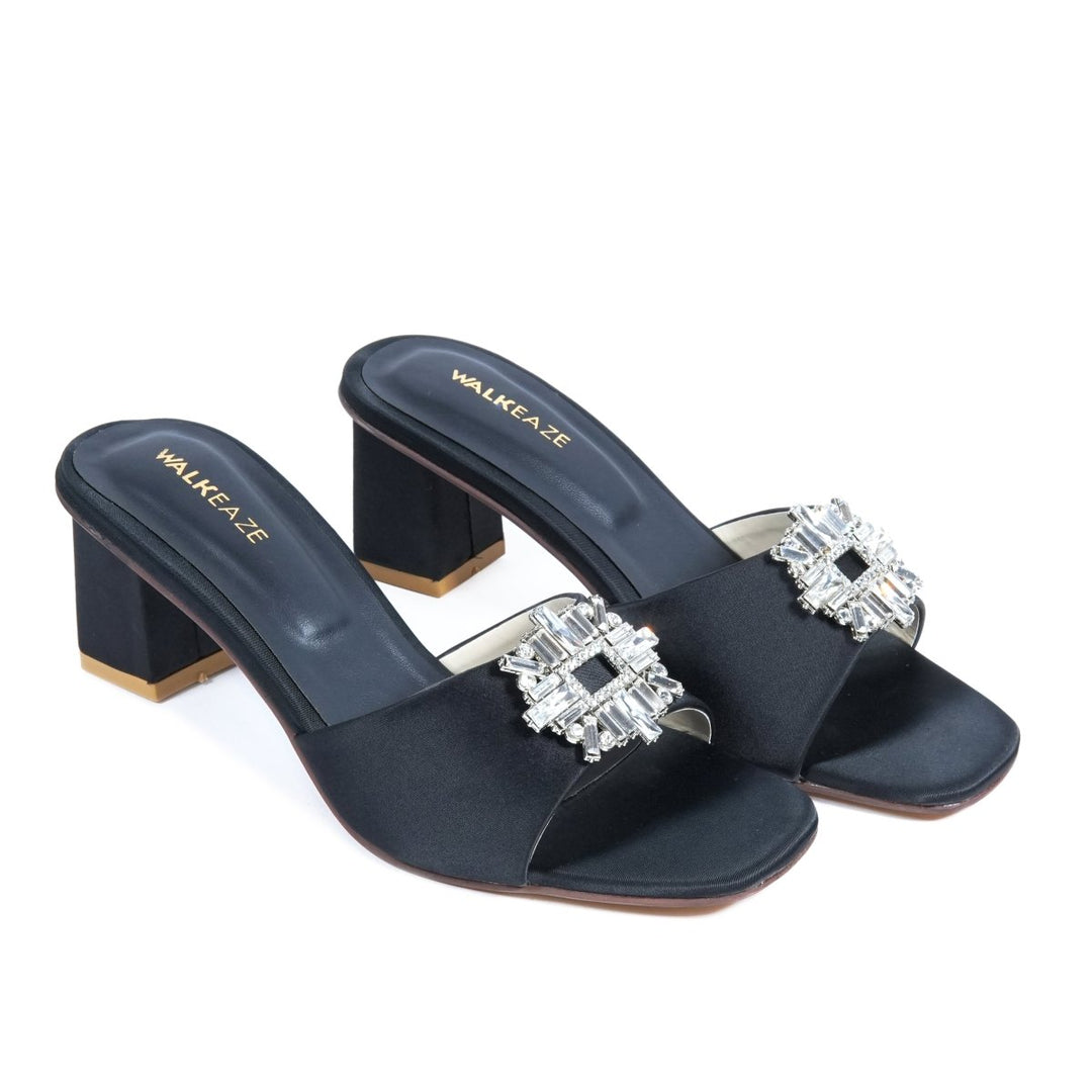 Women Formal Block Heel - 75187S - Block Heel - Walkeaze