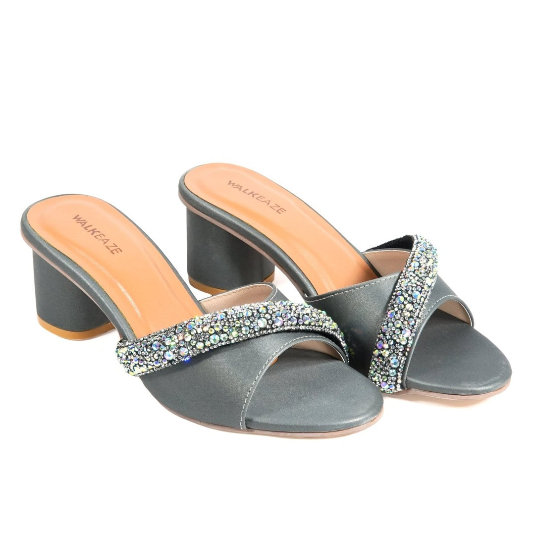 Women Formal Block Heel - 75284S - Block Heel - Walkeaze