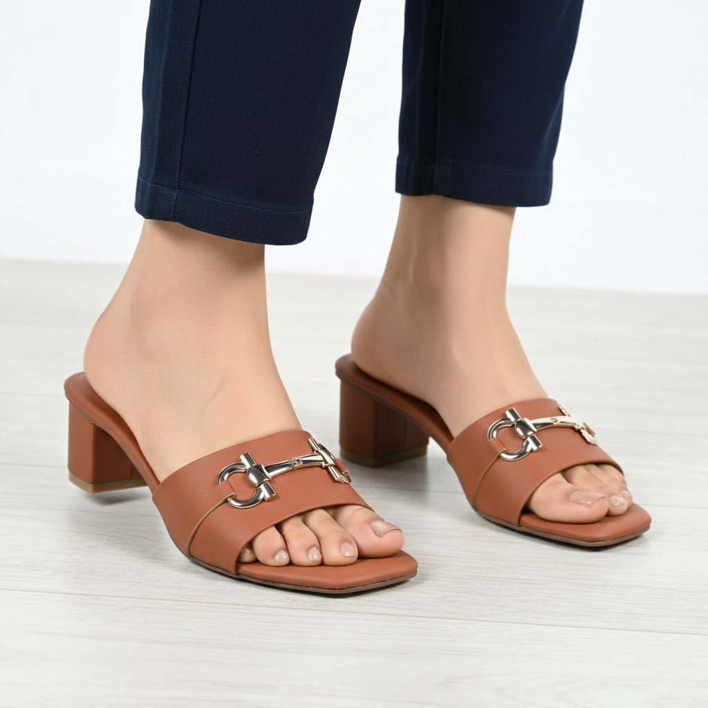 Women Formal Block Heel - 75292S - Block Heel - Walkeaze