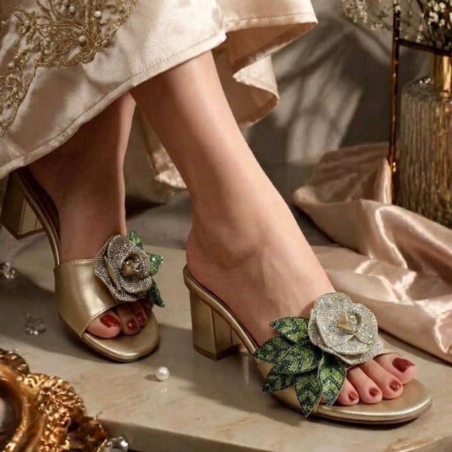 Women Formal Block Heel - 75501S - Block Heel - Walkeaze