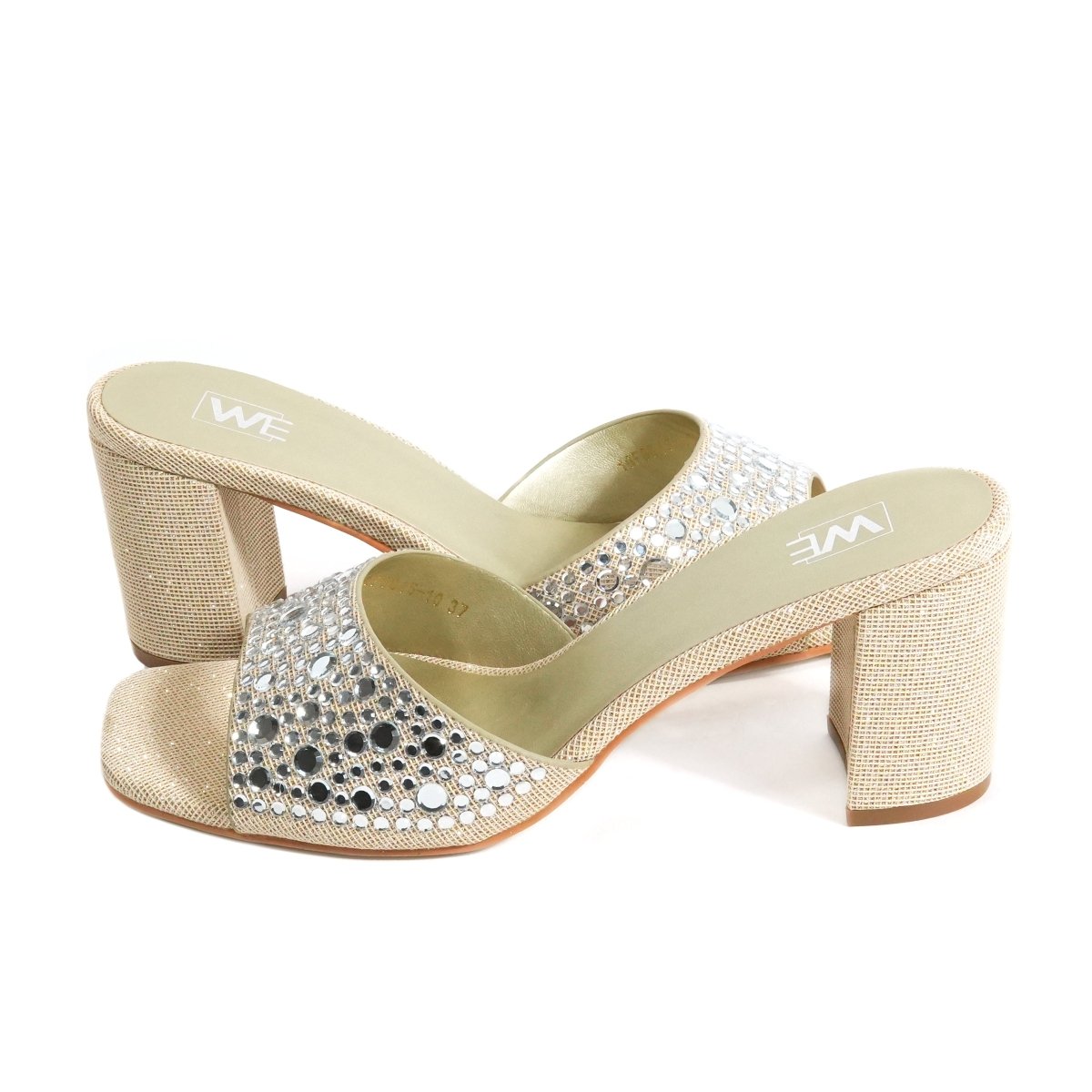 Imported Formal Block Heel - 98455S