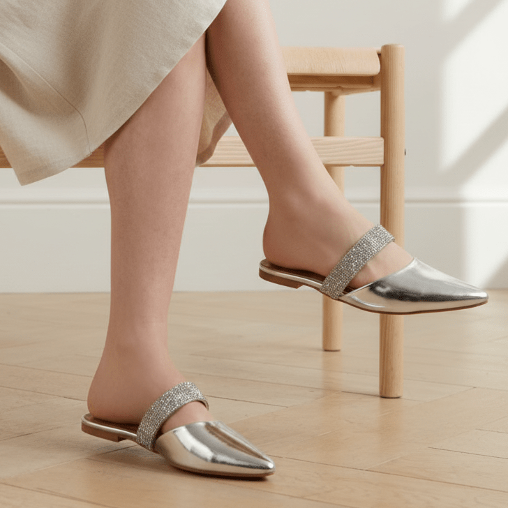Women Formal Mules - 41067S - Mules - Walkeaze