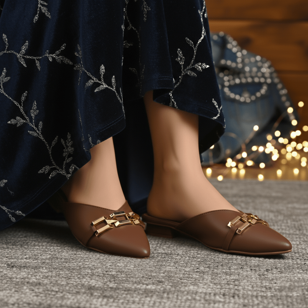 Women Formal Mules - 41135S - Mules - Walkeaze