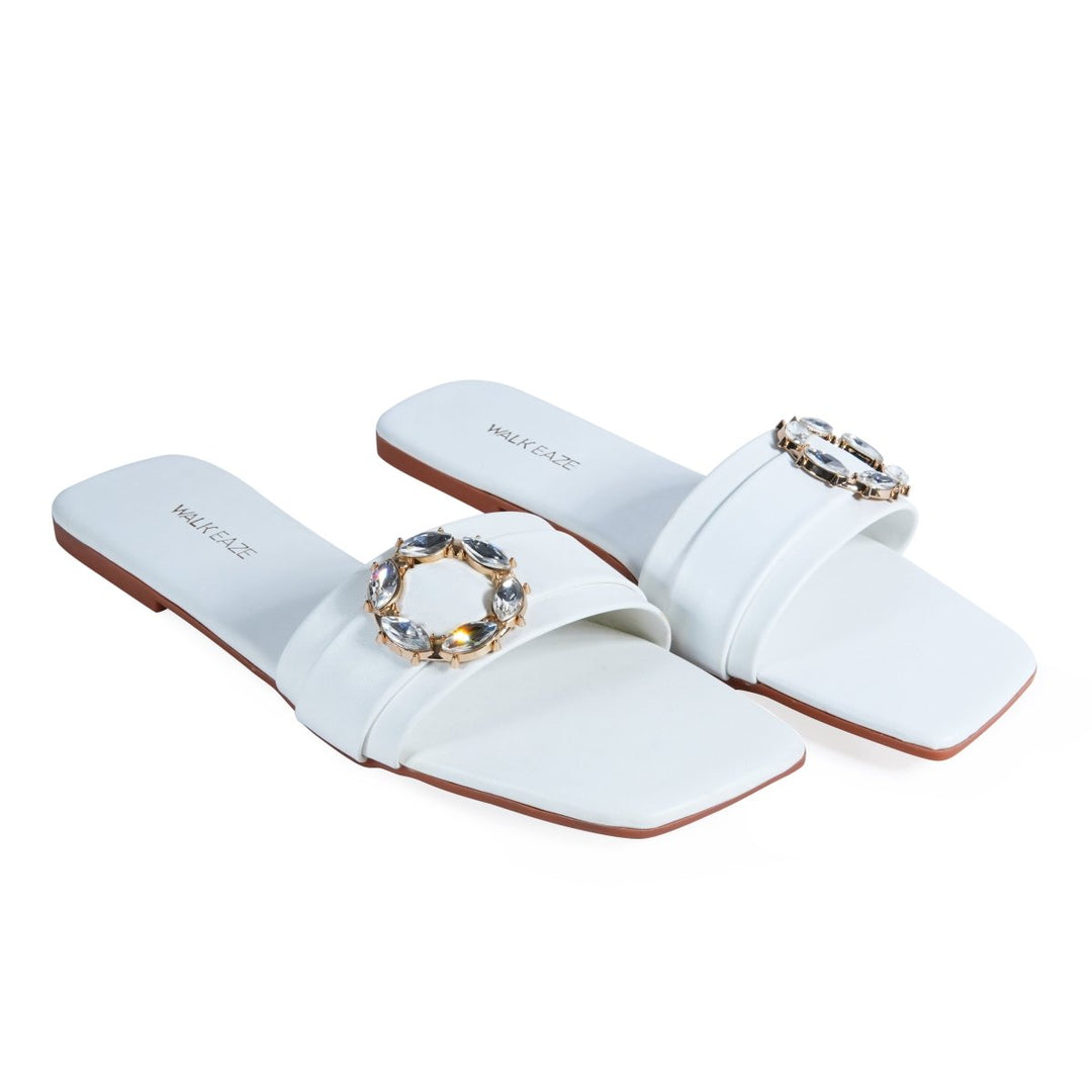 Women Formal Slippers - 39957S - Slippers - Walkeaze