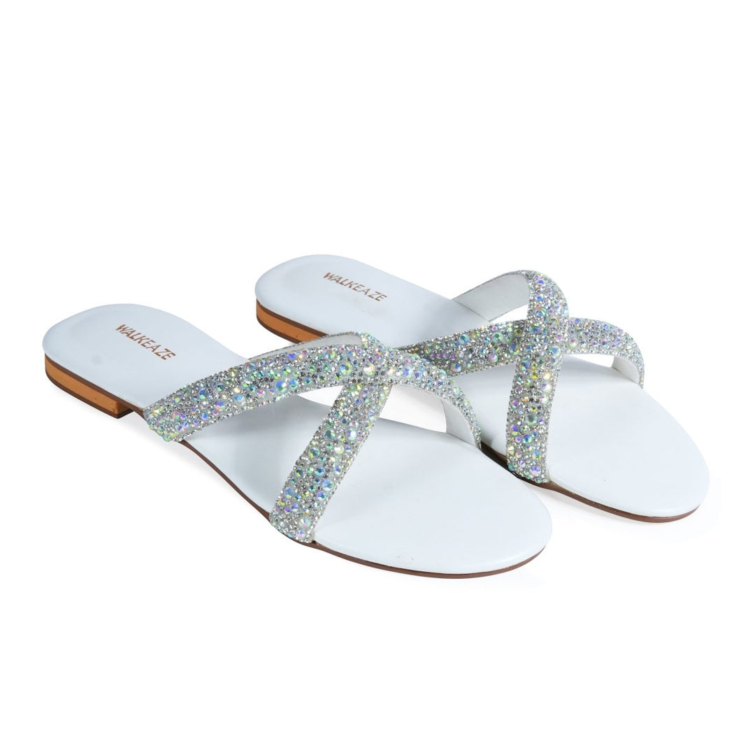 Women Formal Slippers - 40738S - Slippers - Walkeaze