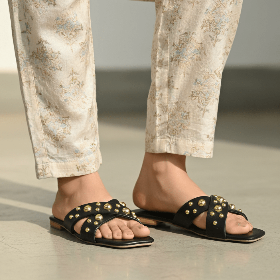 Women Formal Slippers - 40754S - Slippers - Walkeaze