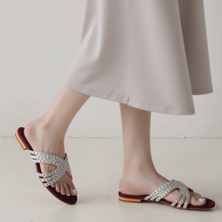 Women Formal Slippers - 40791S - Slippers - Walkeaze
