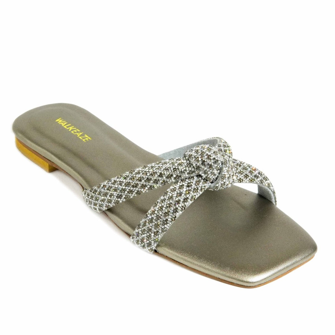 Women Formal Slippers - 40893S - Slippers - Walkeaze