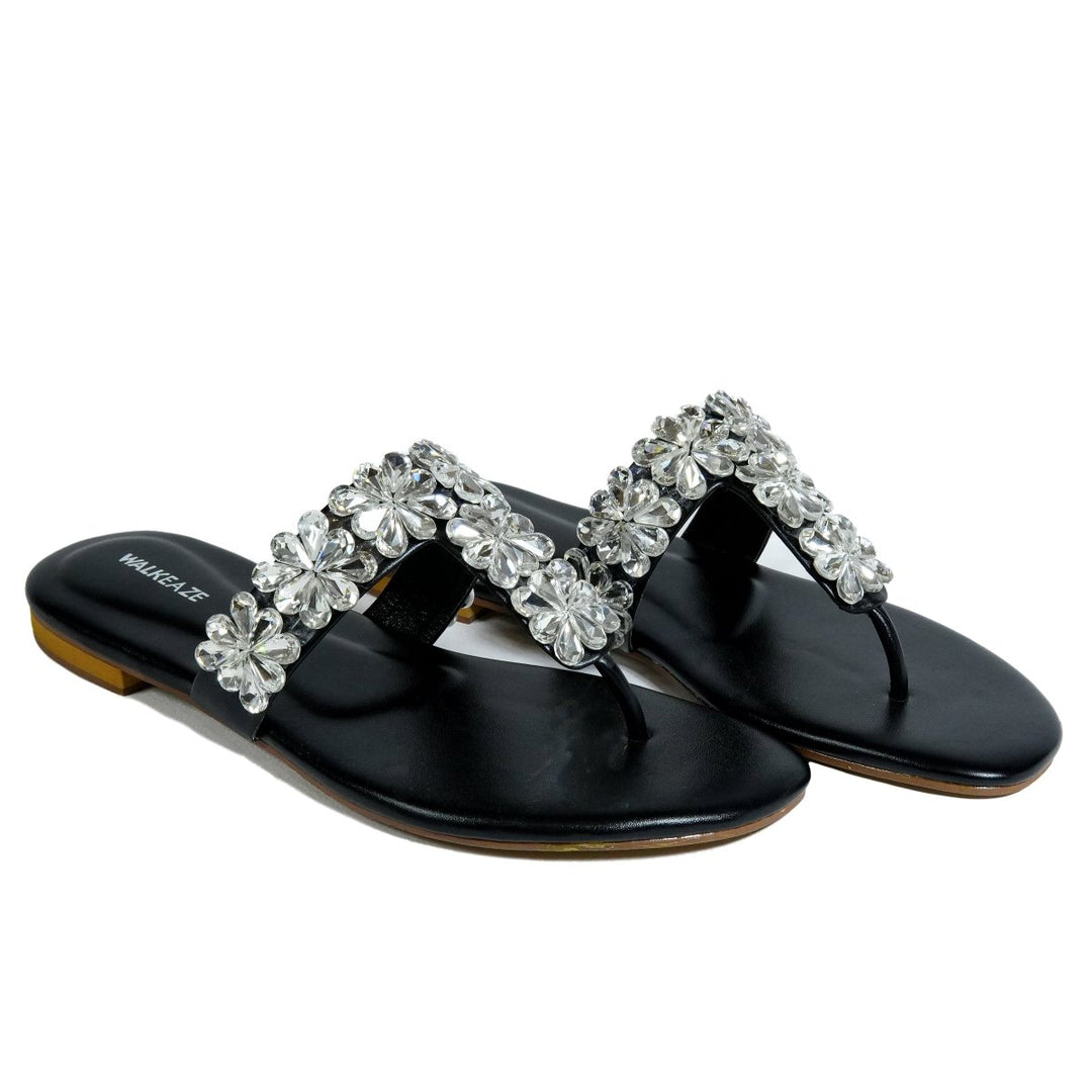 Women Formal Slippers - 40915S - Slippers - Walkeaze