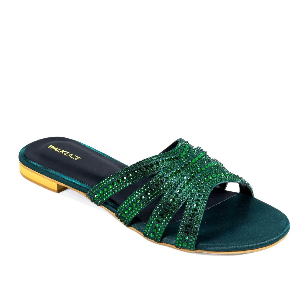 Women Formal Slippers - 40943S - Slippers - Walkeaze