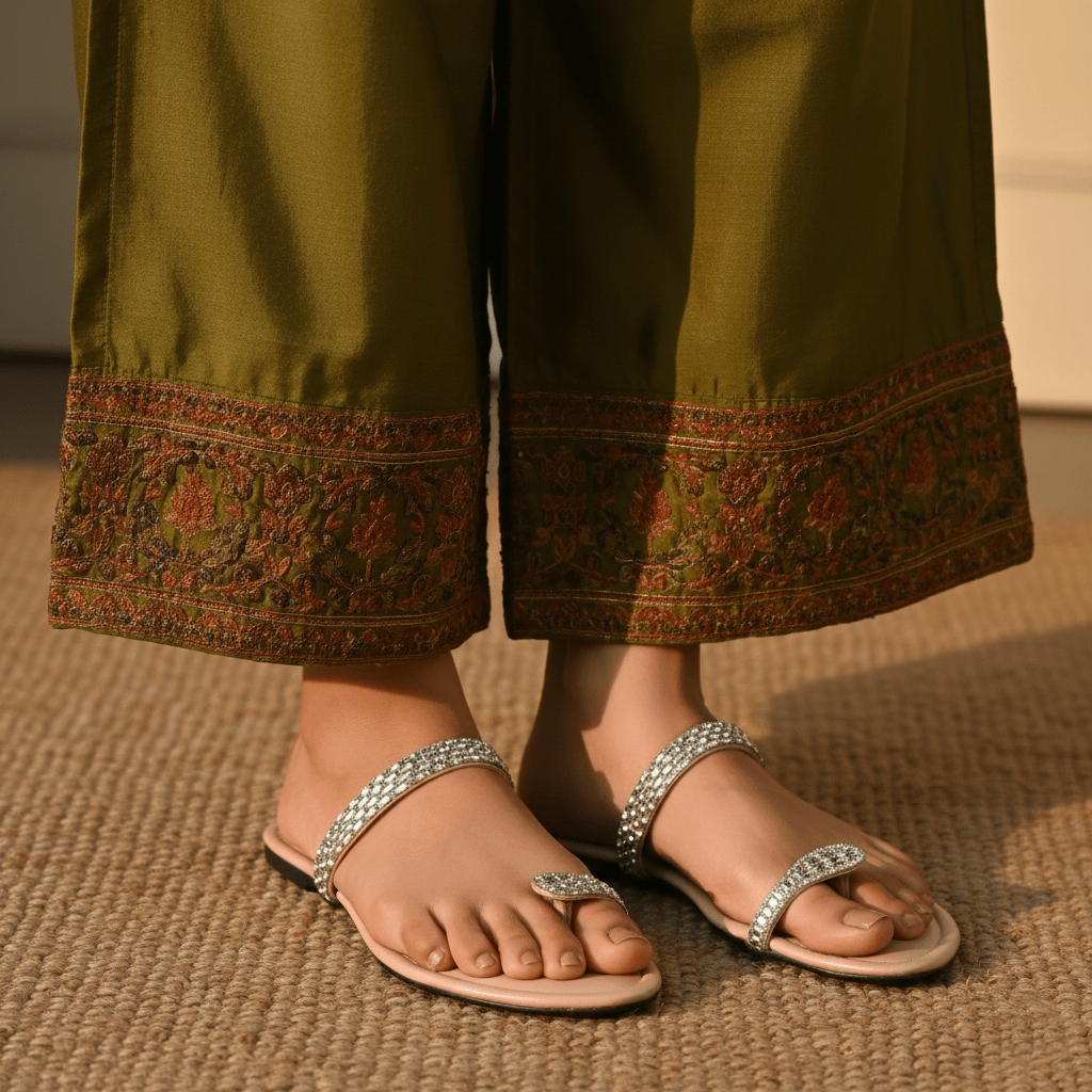 Women Formal Slippers - 41012S - Slippers - Walkeaze