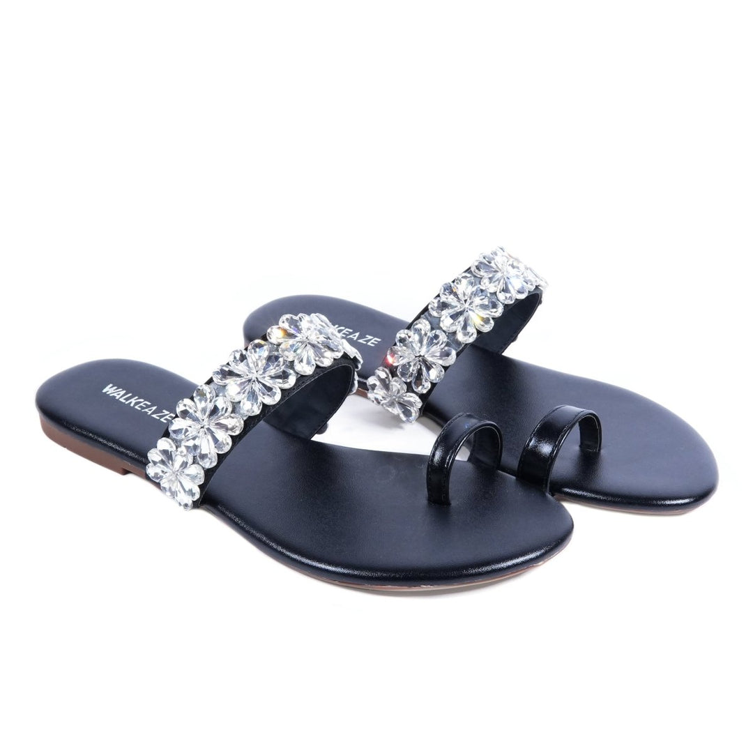 Women Formal Slippers - 41042S - Slippers - Walkeaze