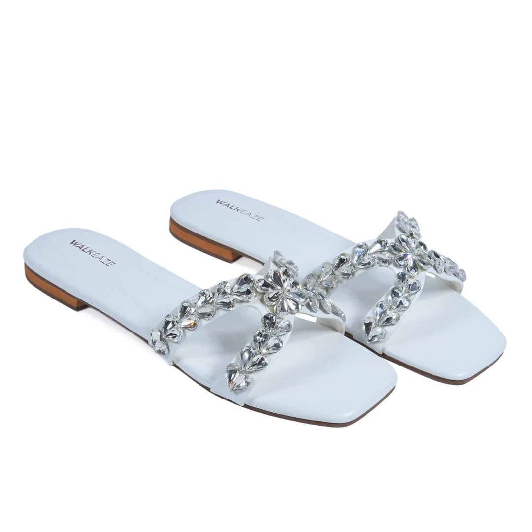 Women Formal Slippers - 41043S - Slippers - Walkeaze