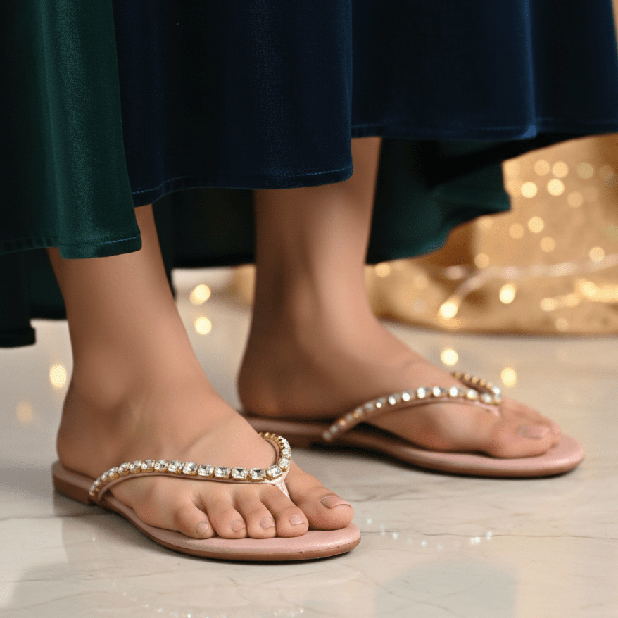 Women Formal Slippers - 41053S - Slippers - Walkeaze
