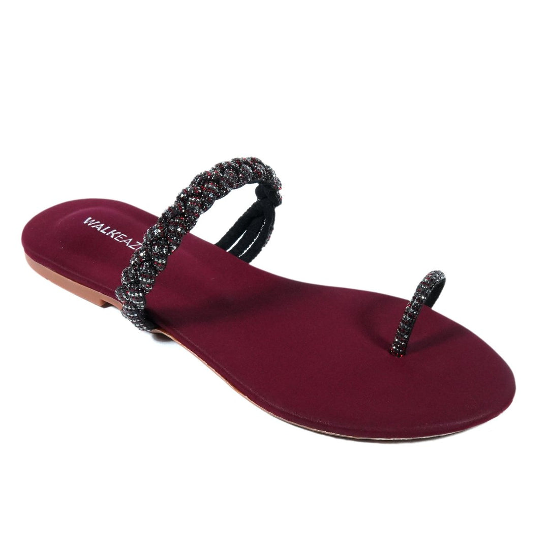 Women Formal Slippers - 41059S - Slippers - Walkeaze