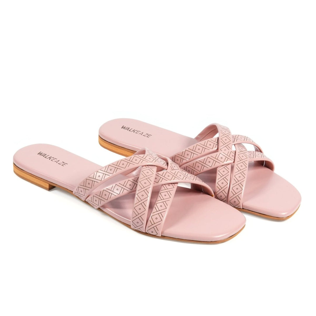 Women Formal Slippers - 41061S - Slippers - Walkeaze