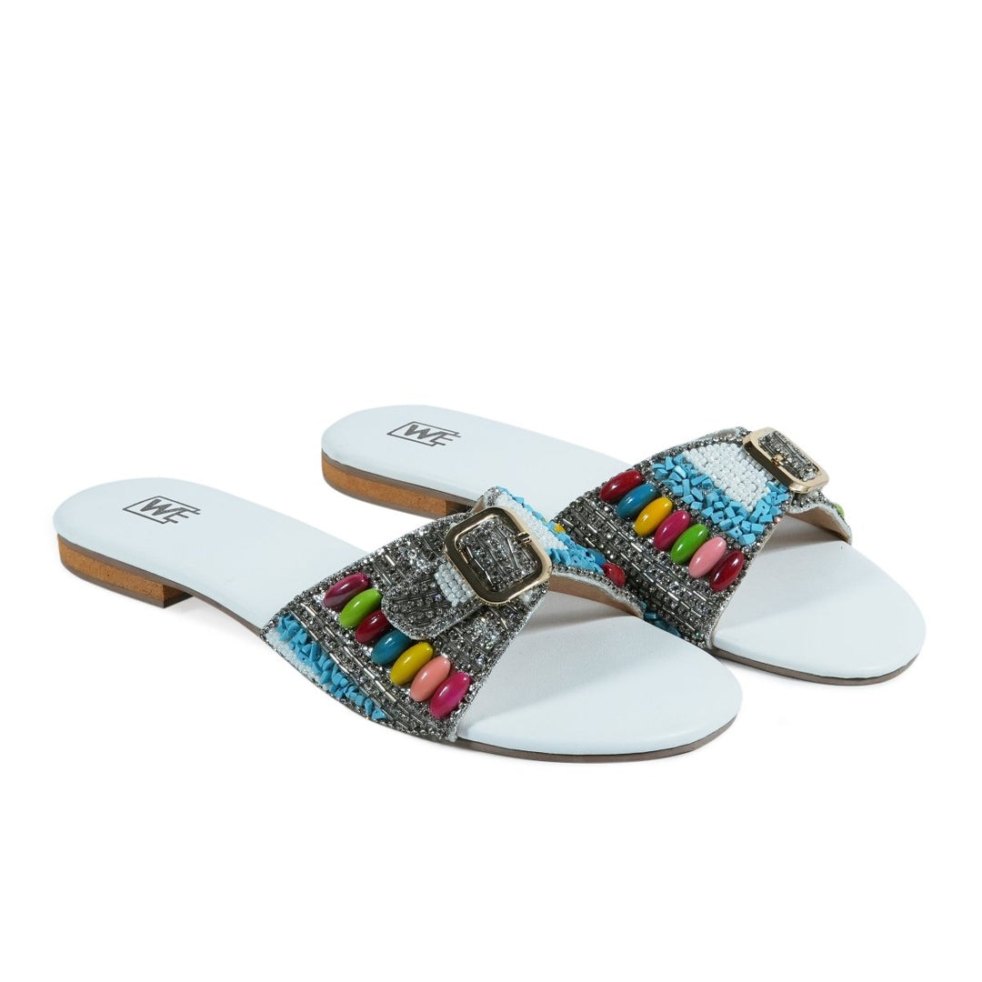 Women Formal Slippers - 41089S - Slippers - Walkeaze
