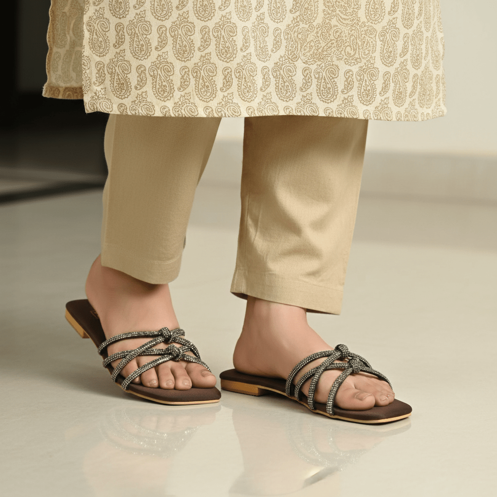 Women Formal Slippers - 41117S - Slippers - Walkeaze