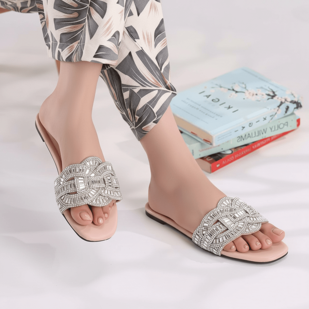 Women Formal Slippers - 41211S - Slippers - Walkeaze