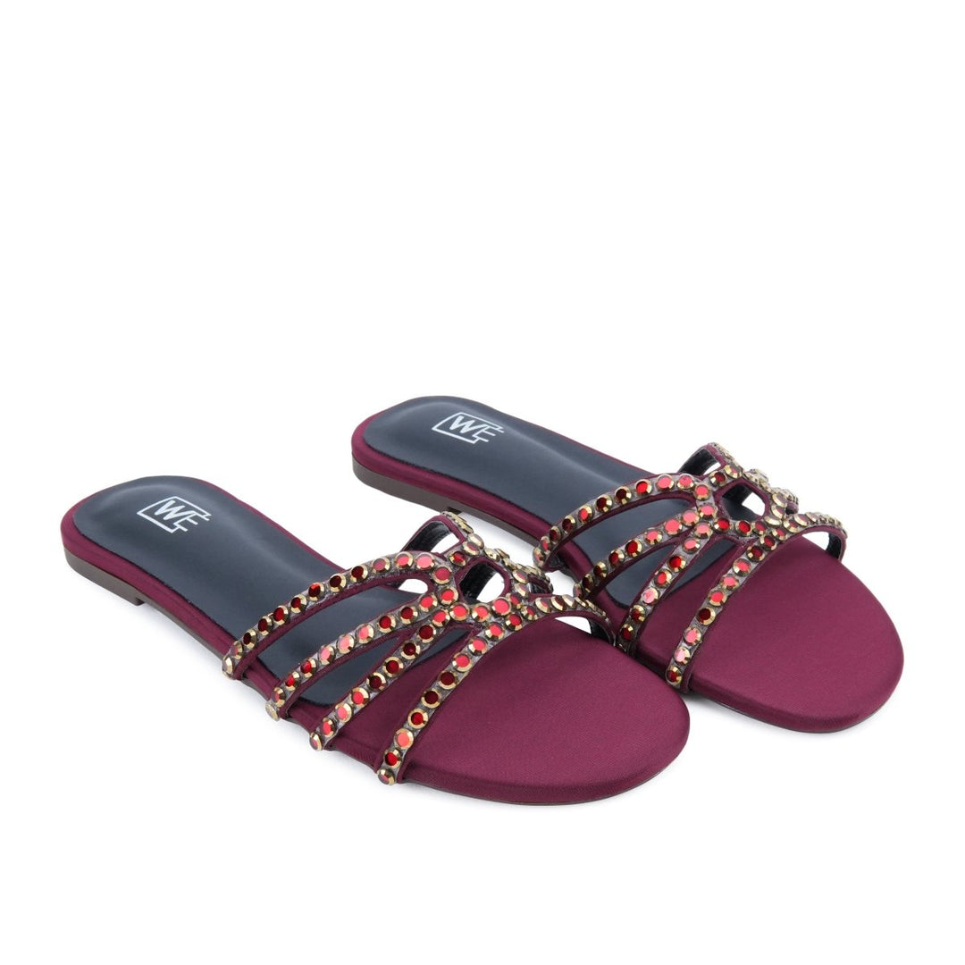 Women Formal Slippers - 41222S - Slippers - Walkeaze
