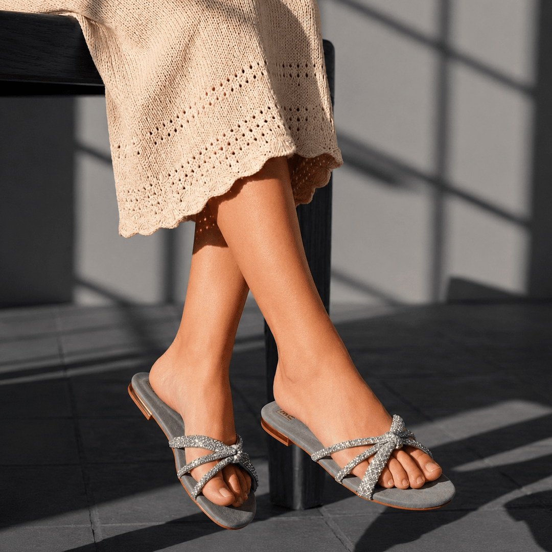 Women Formal Slippers - 41284S - Slippers - Walkeaze