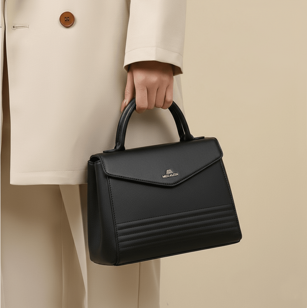 Women Hand Bag - 15178B - Hand Bag - Walkeaze