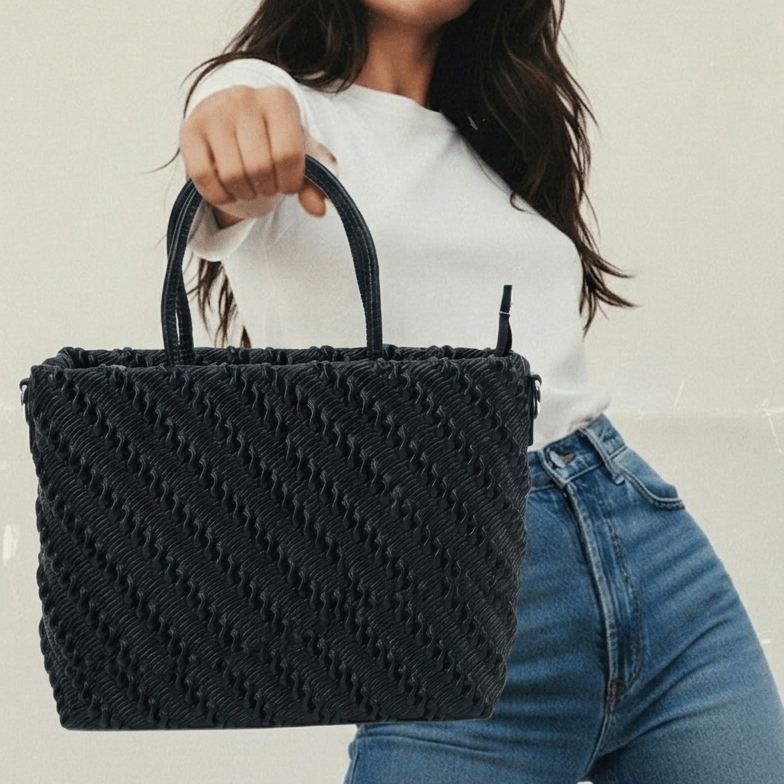 Women Hand Bag - 15532B - Hand Bag - Walkeaze