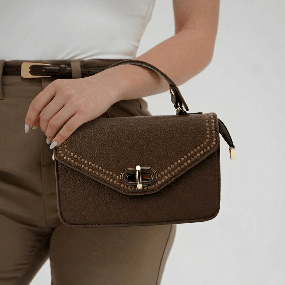 Women Hand Bag - 15569B - Hand Bag - Walkeaze