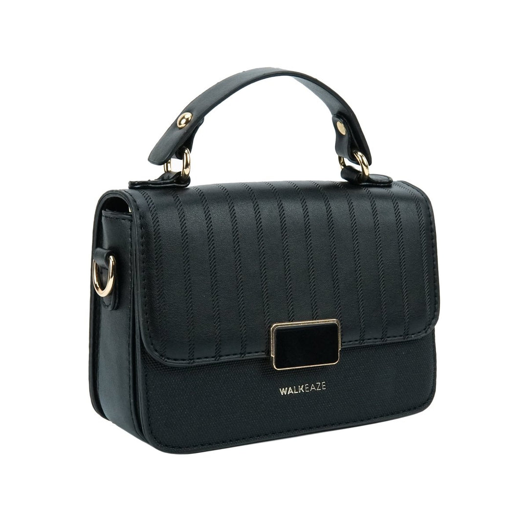 Women Hand Bag - 15570B - Hand Bag - Walkeaze