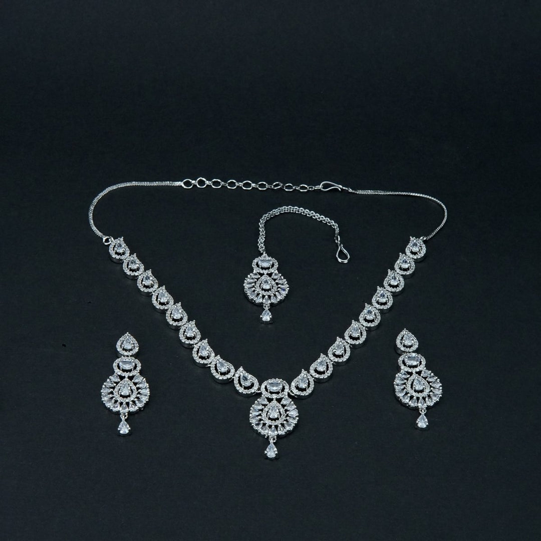 Women Necklace Jewelry 3 Pcs - 004785j - Necklace Jewelry - Walkeaze