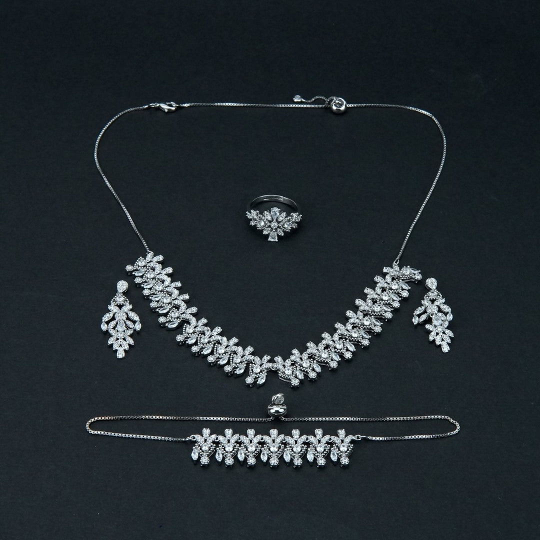 Women Necklace Jewelry 4 Pcs - 004803j - Necklace Jewelry - Walkeaze