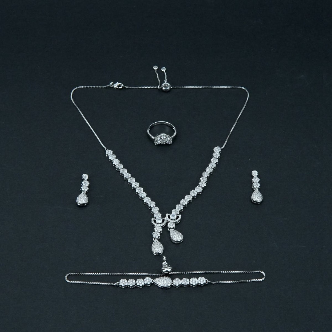 Women Necklace Jewelry 4 Pcs - 004804j - Necklace Jewelry - Walkeaze