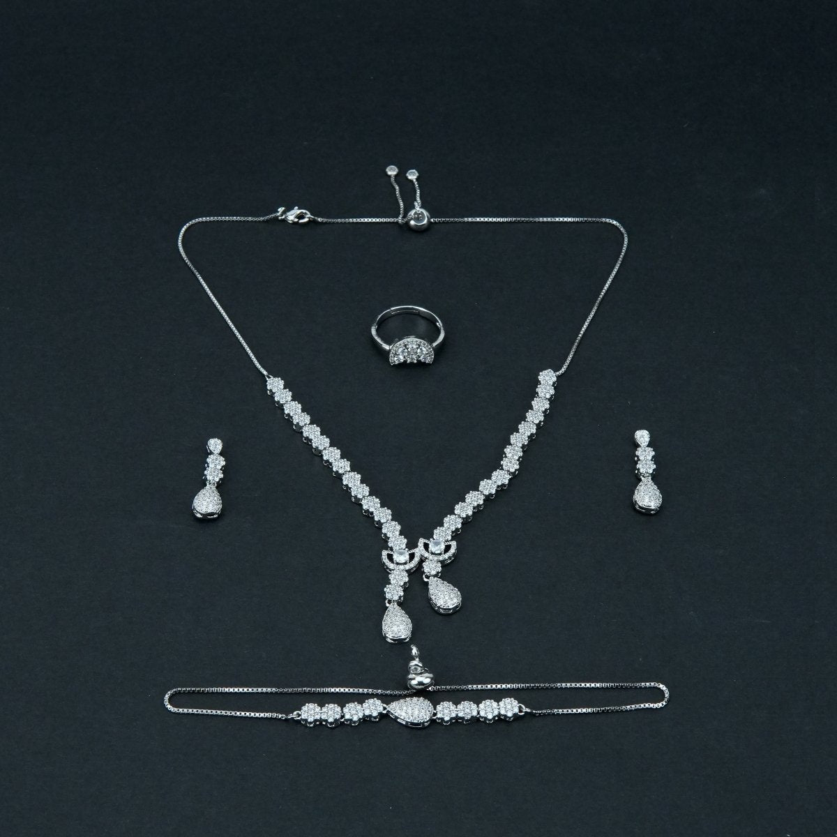 Women Necklace Jewelry 4 Pcs - 004804j