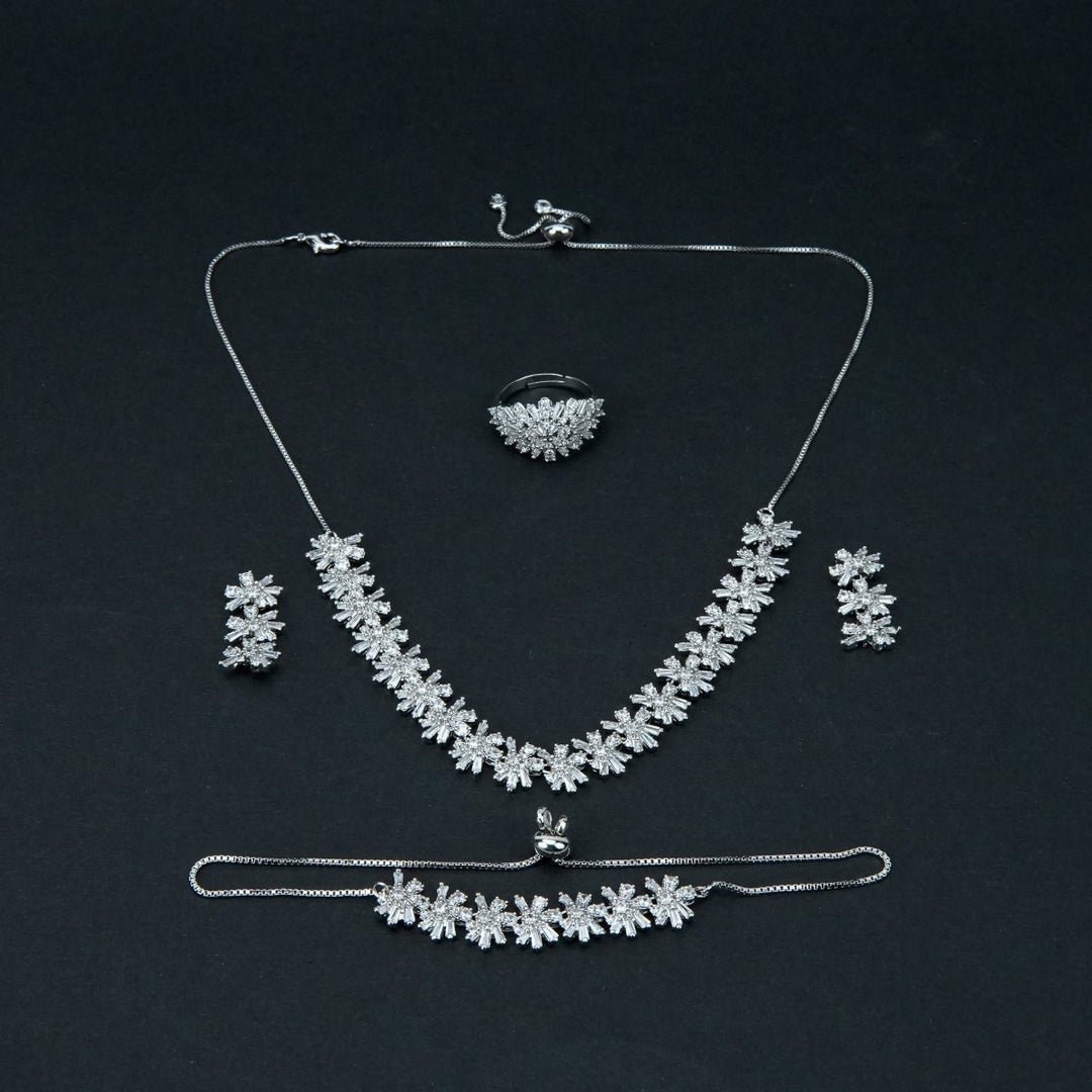 Women Necklace Jewelry 4 Pcs - 004805j - Necklace Jewelry - Walkeaze