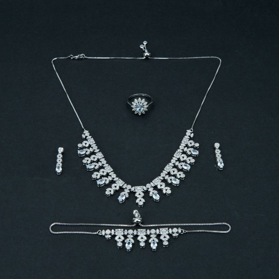 Women Necklace Jewelry 4 Pcs - 004806j - Necklace Jewelry - Walkeaze