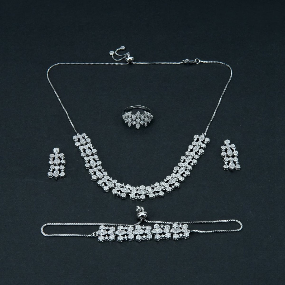 Women Necklace Jewelry 4 Pcs - 004809j - Necklace Jewelry - Walkeaze