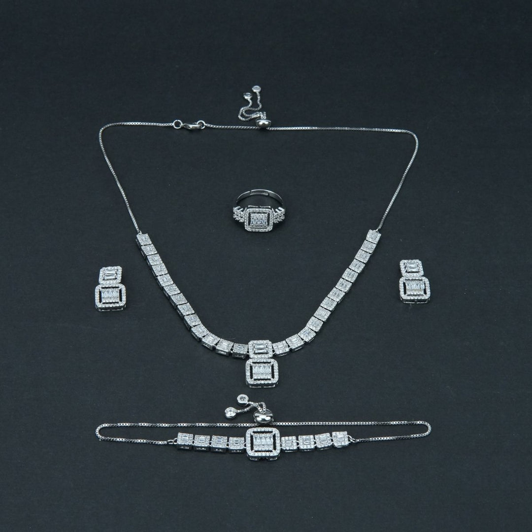 Women Necklace Jewelry 4 Pcs - 004810j - Necklace Jewelry - Walkeaze