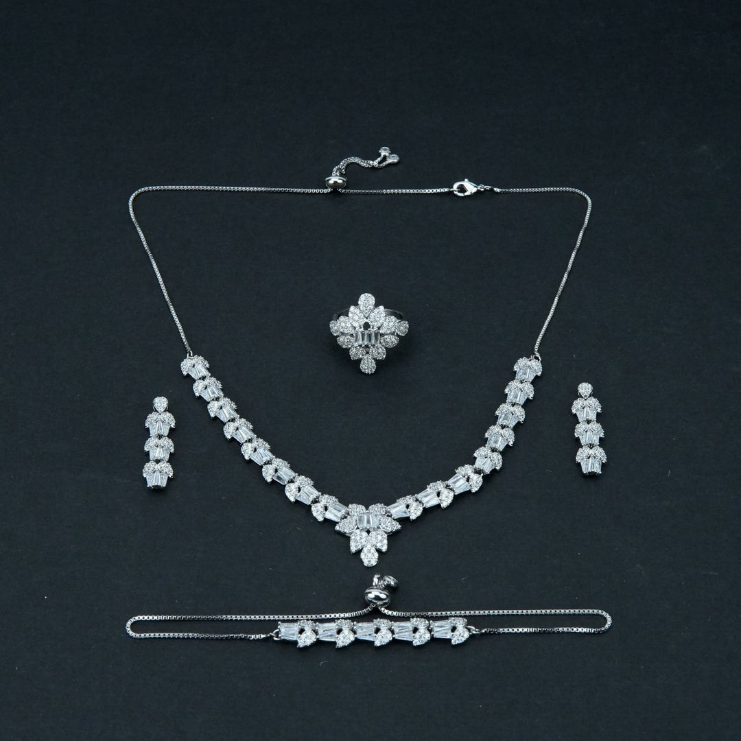 Women Necklace Jewelry 4 Pcs - 004811j - Necklace Jewelry - Walkeaze