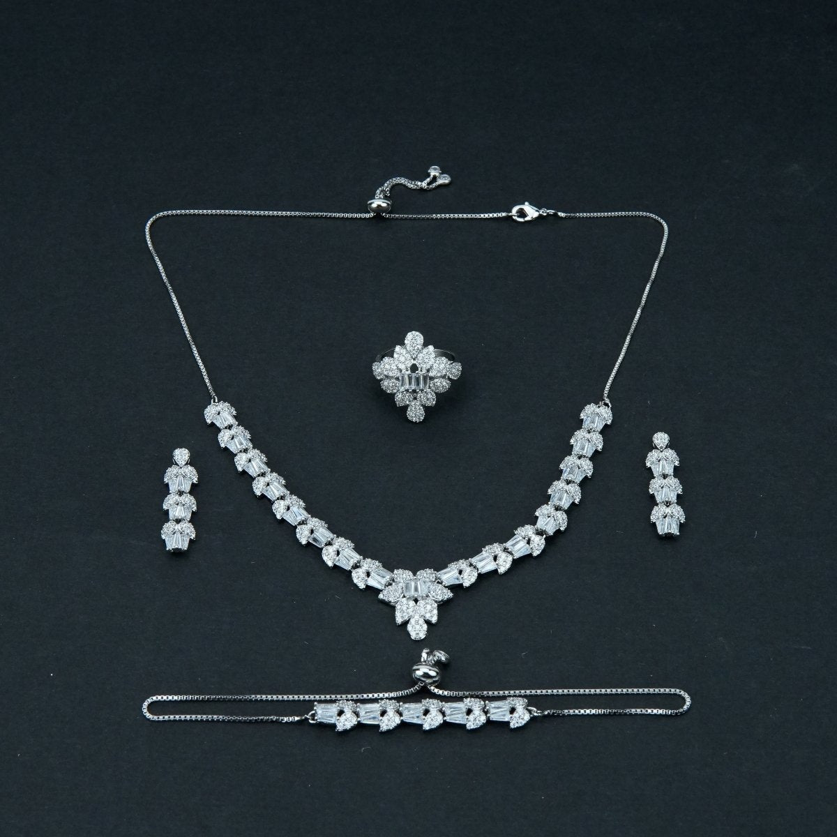 Women Necklace Jewelry 4 Pcs - 004811j