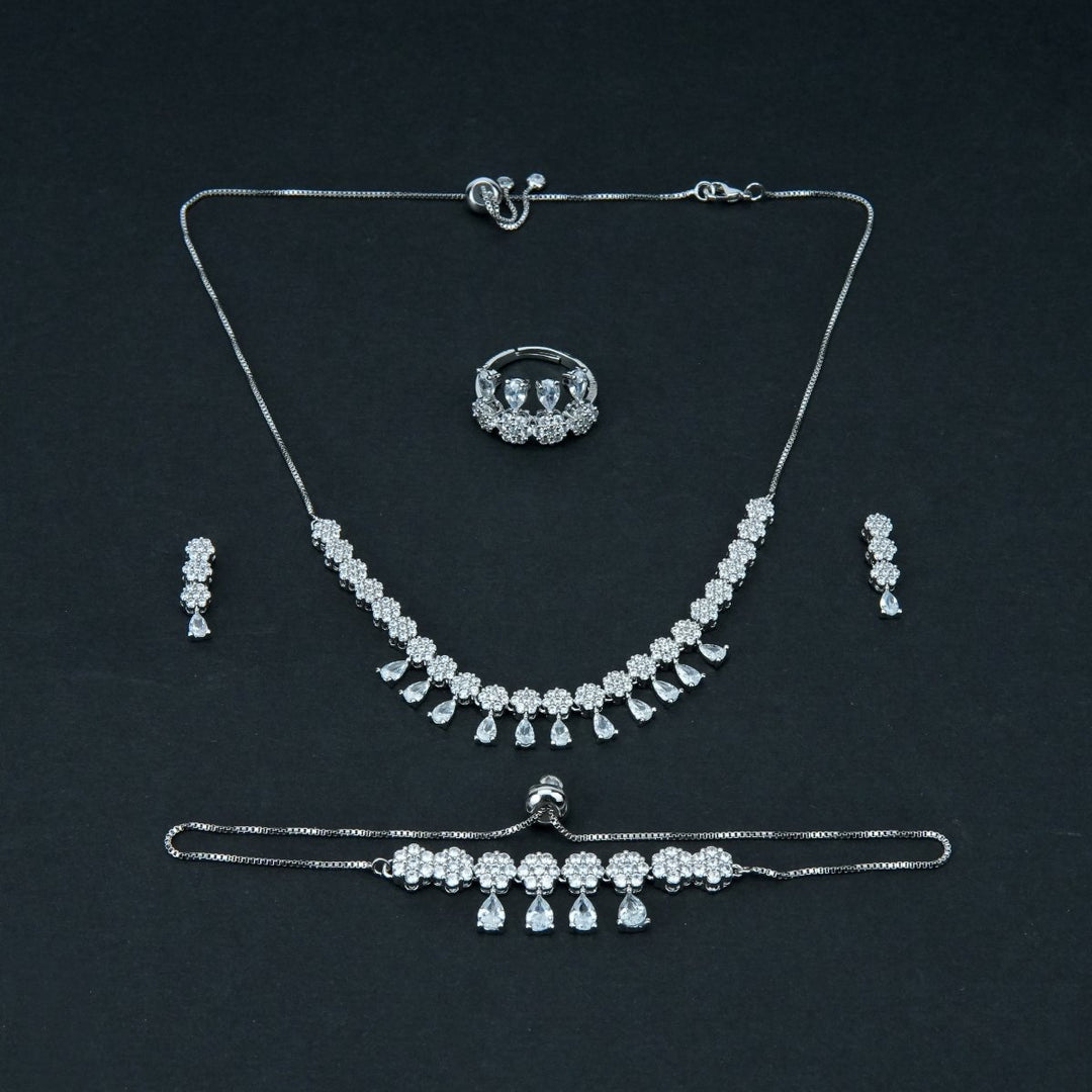 Women Necklace Jewelry 4 Pcs - 004812j - Necklace Jewelry - Walkeaze