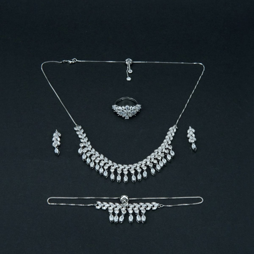 Women Necklace Jewelry 4 Pcs - 004813j - Necklace Jewelry - Walkeaze